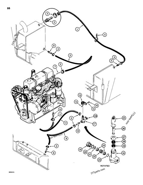 how to change metal lines on 1835 skid steer case|1835c chain cases diagram.